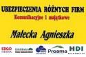 POŚREDNICTWO UBEZPIECZENIOWE Agnieszka Małecka